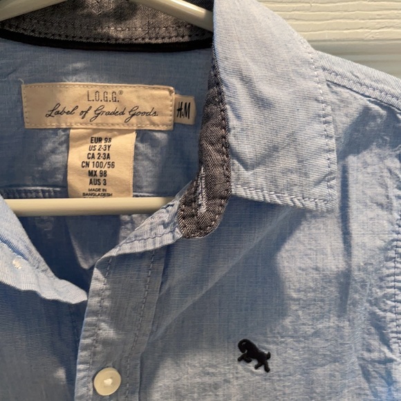 H&M dress button down for boys - Picture 2 of 2